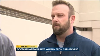 Good Samaritans save woman from car-jacking