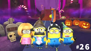 Despicable Me Minion Rush - Gameplay Walkthrough(iOS, Android) CHAPTER 21 Halloween Volcano | Part 2