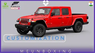 Customization 2020 Jeep Gladiator Rubicon #ForzaHorizon #Xbox