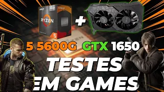 GTX 1650 ainda Vale a Pena em 2024! Fizemos Testes em Games com Ryzen 5 5600G