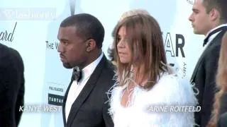 Kanye West + Carine Roitfeld @ amfAR Gala Red Carpet, 2011 Cannes | FashionTV - FTV.com