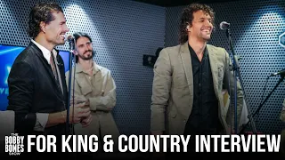 for KING AND COUNTRY Share How They Decided on Their Band Name & What Genre They Consider Themselves