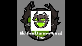 What the hell X paranoia (Sped up) 1 hour