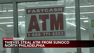 Police investigate ATM theft at Sunoco amid rise in thefts across the city