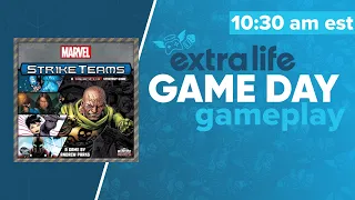 Extra Life Game Day Marvel Strike Team HeroClix Tutorial Gameplay