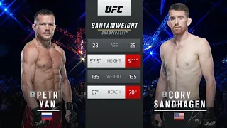 UFC 267 Петр Ян - Кори Сэндхаген Полный бой / (Petr Yan vs Cory Sandhagen Full Fight HD 1080p)