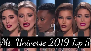 Miss Universe Final Question and Answer Round| Miss Universe 2019