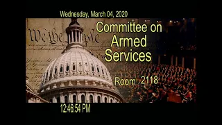 20200304 Full Committee Hearing: "FY21 Budget Request for the Department of the Air Force”
