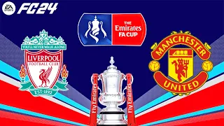 FC 24 | Liverpool vs Manchester United - The Emirates FA Cup Final 2024 - PS5™ Full Match & Gameplay