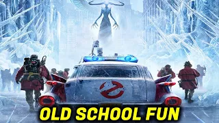 Ghostbusters Frozen Empire Official Trailer Reaction - This Is GREAT Fun