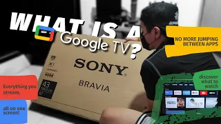 SONY KD-43X75K 4K GOOGLE TV | A QUICK SETUP GUIDE