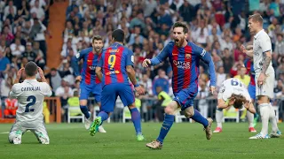 Lionel Messi - The Most Iconic Performances - Part 1 vs MADRID 4K