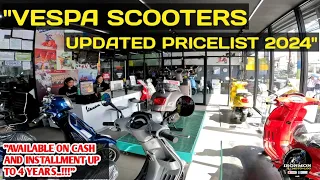 Vespa Scooter Pricelist 2024 | IRONMON MOTOVLOG