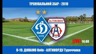 ТМ. U-19. ДИНАМО Київ - АЛТИНОРДУ Туреччина 6:0. УВЕСЬ МАТЧ