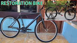 RESTORATION OLD BIKE with FULL UPGRADE