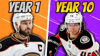 10 Year Rebuild Of The Anaheim Ducks On NHL 22