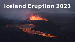 The 2023 Icelandic Eruption - Litli-Hrútur Drone Film