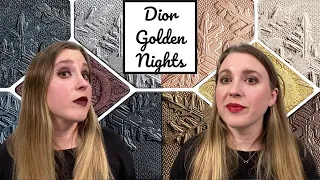 DIOR HOLIDAY 2020 GOLDEN NIGHTS COLLECTION: Swatches, 2 Looks, First Impressions, Comparisons