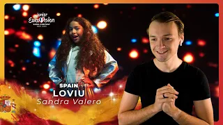 SPAIN WANTS TO WIN! My reaction to "LOVIU" by Sandra Valero | Junior Eurovision 2023