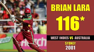 Brian Lara's last ODI hundred against Australia | 4th ODI in 2001