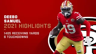 Deebo Samuel's Top Plays From the 2021 Season | 49ers