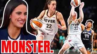 Caitlin Clark Leads WNBA to BIGGEST ATTENDANCE GATE EVER as She Has MONSTER GAME against Liberty!