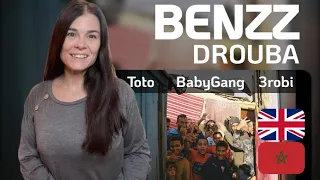 American Mom Reacts to Benzz - Drouba ft. Toto, BabyGang, 3robi 🇺🇸🇲🇦🔥