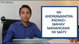 Marka 16: 15 - Ny Andriamanitra inoako: mahay manangana ny maty