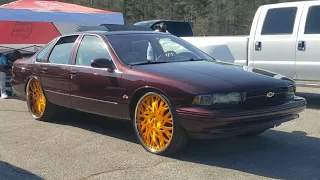 1996 Chevrolet Impala SS on 26 Inch Gold Rucci Wheels!