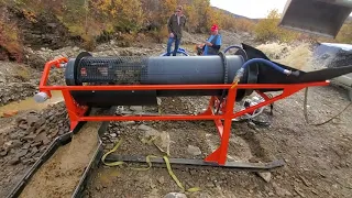 DIY Alaska Gold Mining - Testing new wash plant