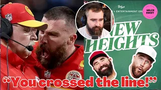 OMG!! Jason Kelce REACTS to Travis Kelce YELLING on Andy Reid’s face at the Super Bowl 2024