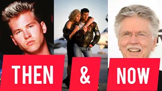 Top Gun  cast 1986 then and now 2021