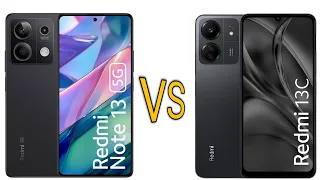 Xioami Redmi 13C  vs  Xiaomi  Redmi 13 5G -  How the Redmi 13 5G is better than Redmi 13C