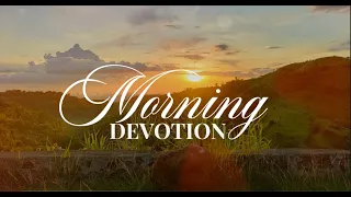 MORNING DEVOTION - MARCH 15, 2024