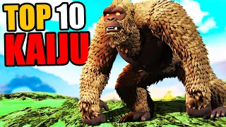 TOP 10 STRONGEST KAIJU in Kaiju Universe ROBLOX