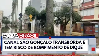 Canal São Gonçalo transborda no RS | Bora Brasil
