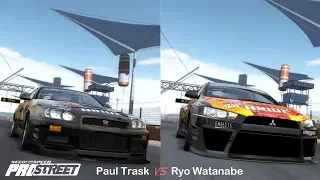 Paul Trask Vs Ryo Watanabe Comparison - NFS ProStreet