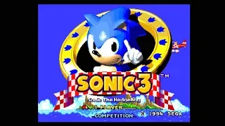 Sonic The Hedgehog 3 - Analogue Mega SG Gameplay (Genesis/Megadrive)