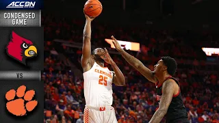 Louisville vs Clemson Condensed Game | ACC Basketball 2019-20