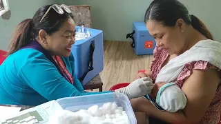 grabe ang iyak ni tonton sa kanyang vaccine