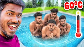 Last To Leave Hot Swimming Pool Wins  ₹1000