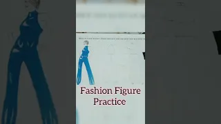 Online  Fashion  Design  Course  ii  Learn  Every   Day //water  color  method #yutubeshorts