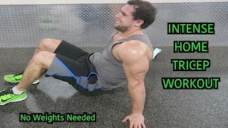 Intense 5 Minute At Home Tricep Workout