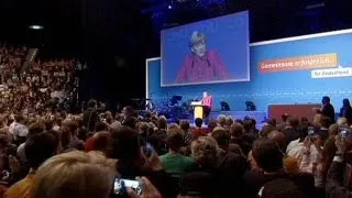 Left and right neck and neck in German general election