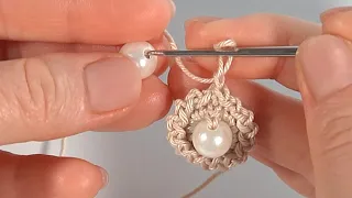 GRAB the Yarn and Hook/Simple BEAUTY/Crochets in a Few Minutes, but Looks GREAT/Crochet with BEADS