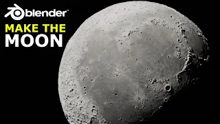 Super Realistic Moon In Blender | Beginners Tutorial