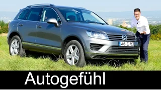 The most expensive Volkswagen: VW Touareg Exclusive & Executive FULL REVIEW test driven