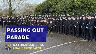 Kent Police Passing Out Parade: March 2023