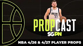 NBA Playoffs Player Props 4/26 & 4/27