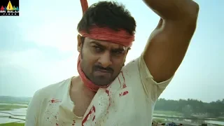 Prabhas Mirchi Movie Powerful Interval Fight | Anushka Shetty, Koratala Siva | Sri Balaji Video